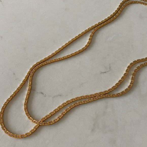Vintage Gold Plated Chain - Picture 2 of 5